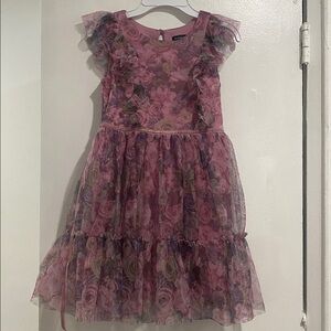 Zunie Pink Floral Dress